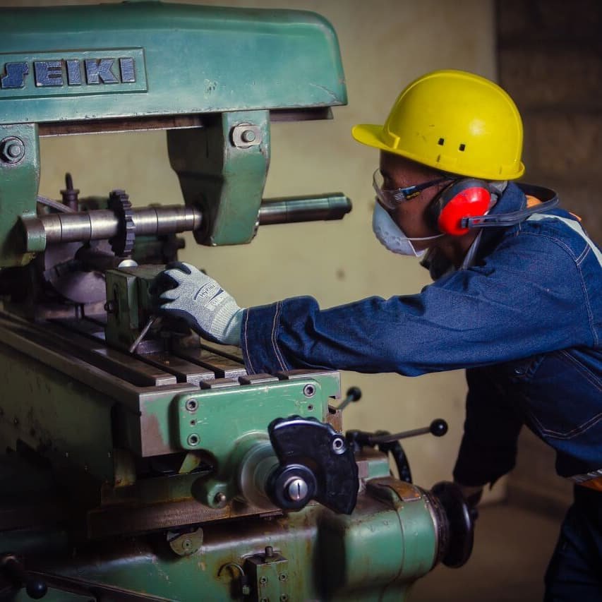 Precision machining of parts