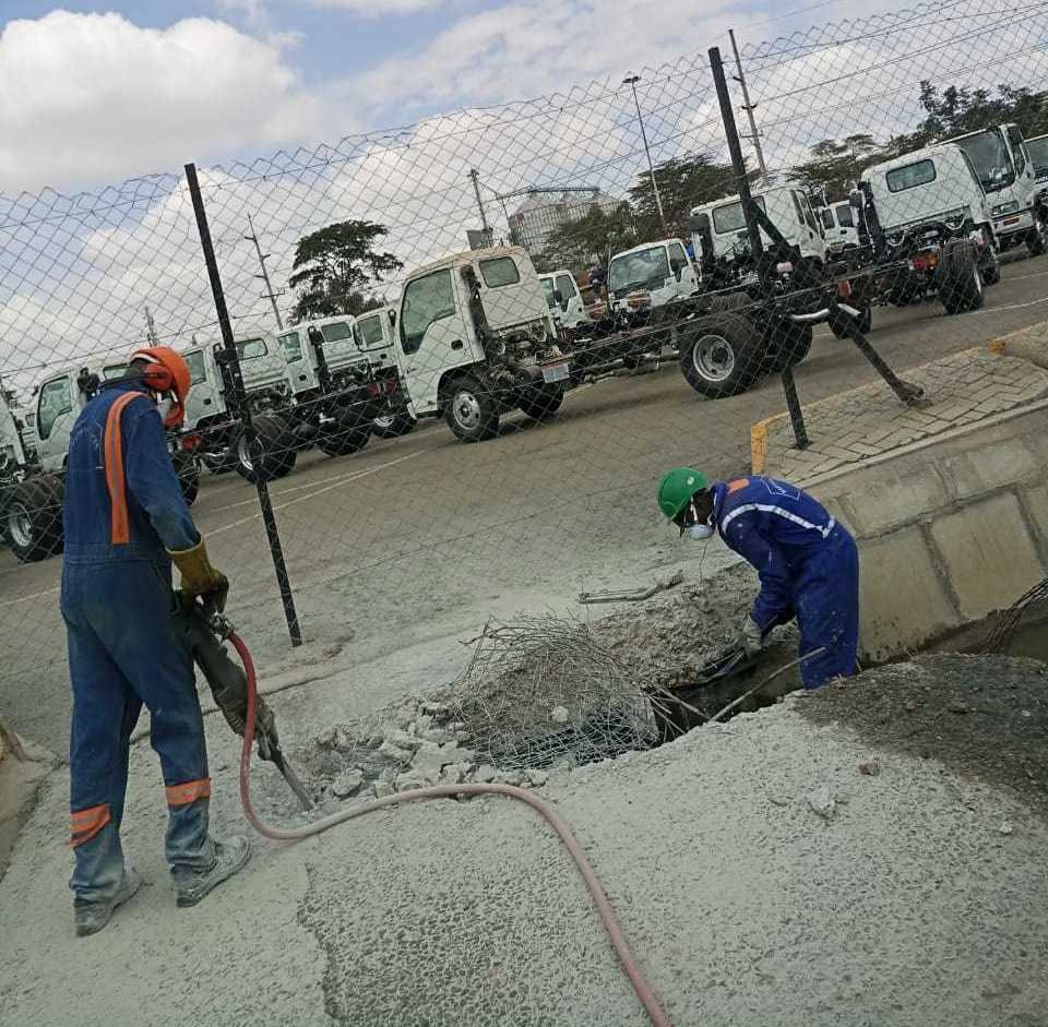 Building and road repairs